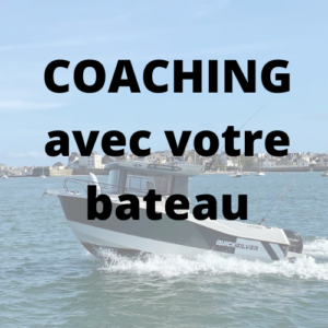 Coaching avec votre bateau à partir de 135€